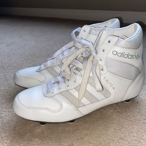 Addidas White Cleats